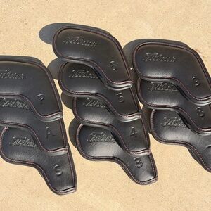 Titleist Magnetic Iron Headcovers Set 3-9 P A S